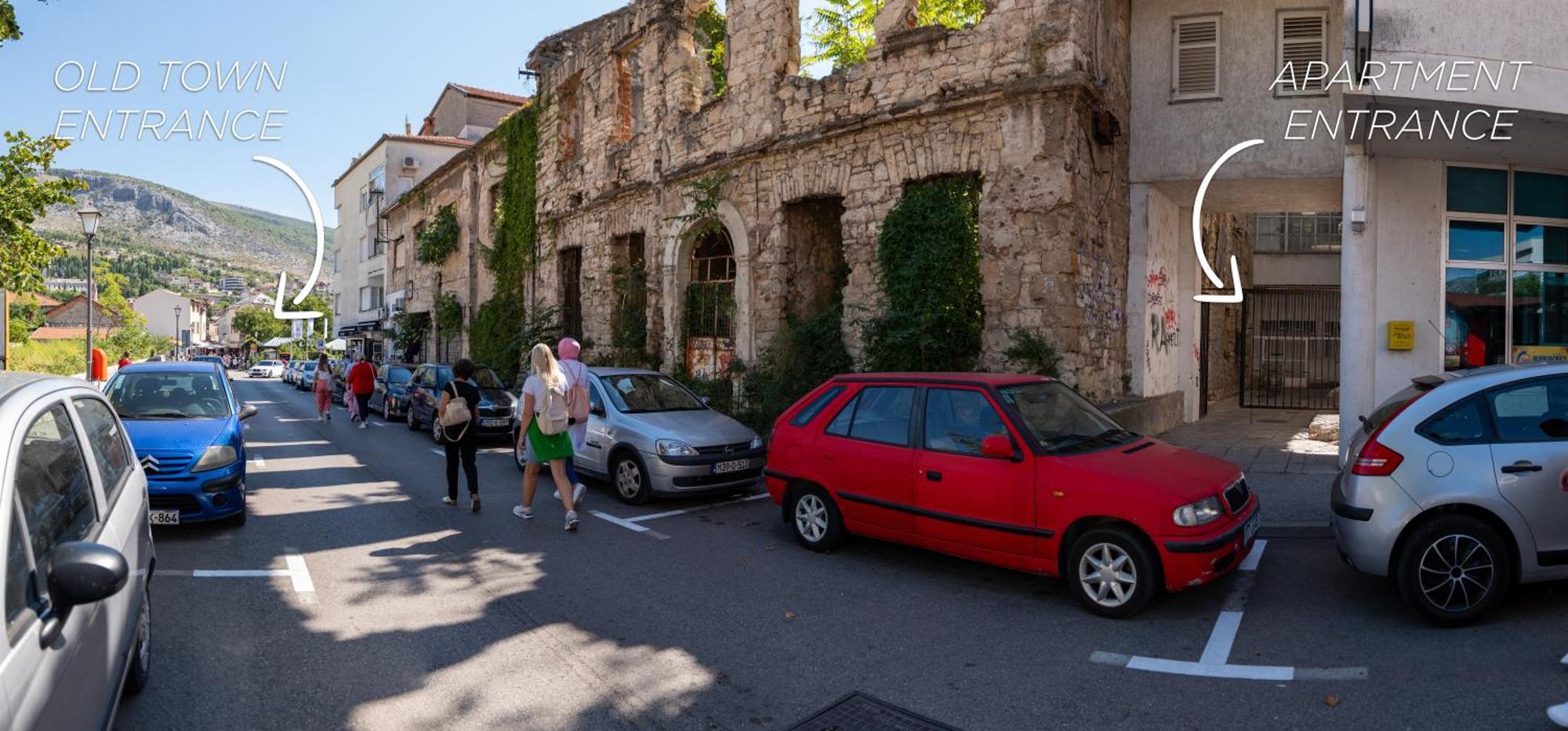 Hidden Gem Apartment Mostar Bagian luar foto